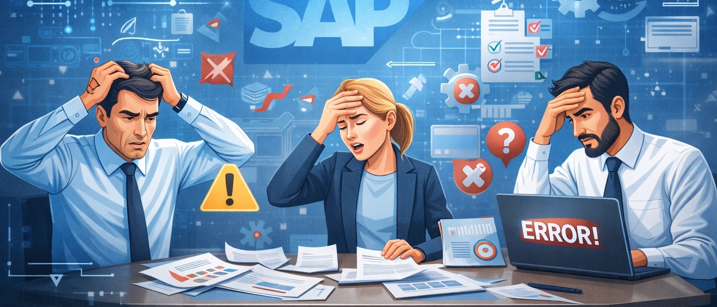 Errores comunes al implementar SAP (y cómo evitarlos)