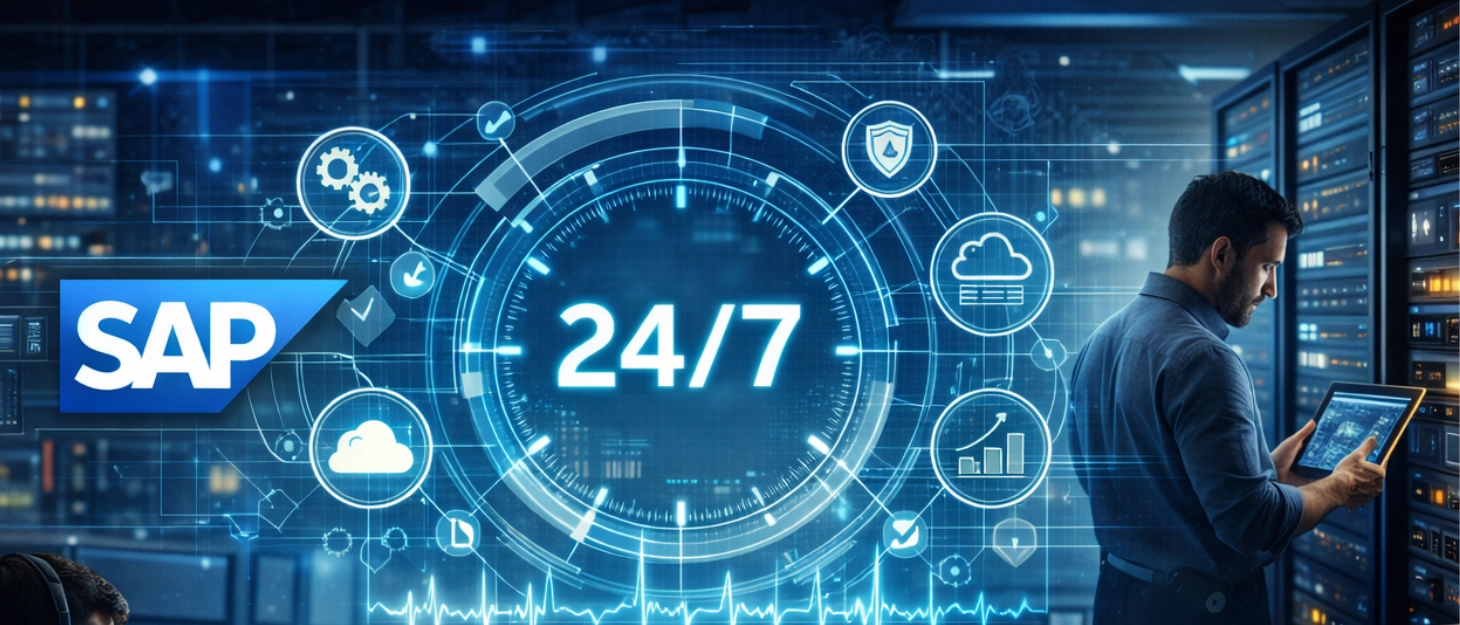 SAP en operaciones 24/7: por qué el soporte preventivo es clave