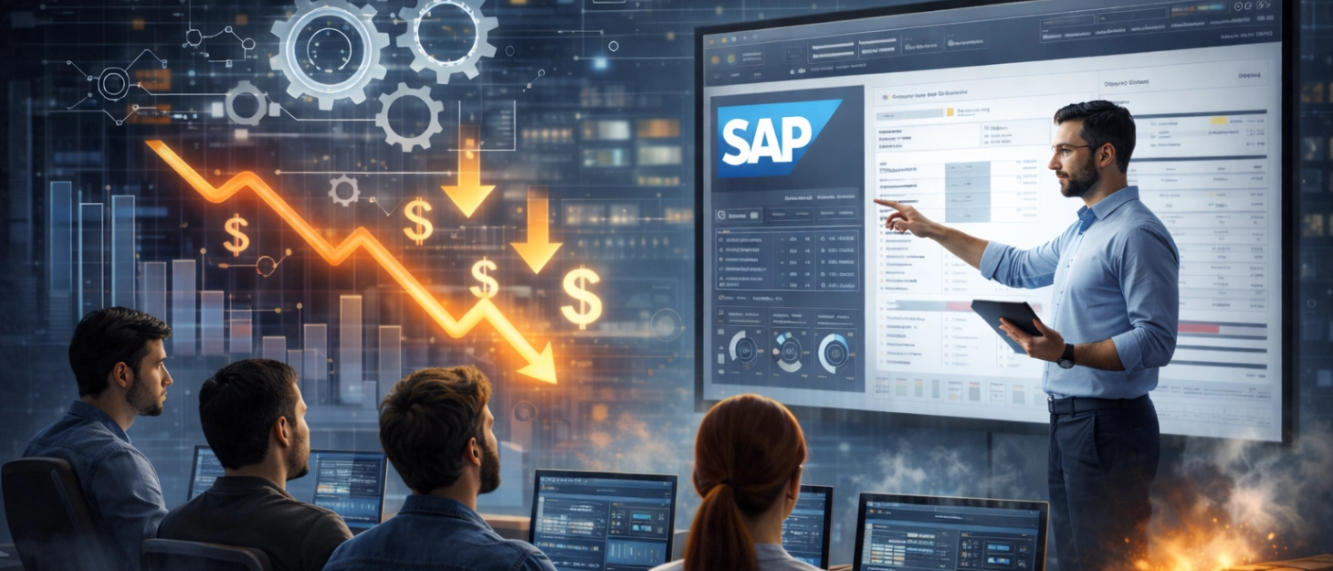 Cómo la capacitación SAP reduce costos operativos en TI