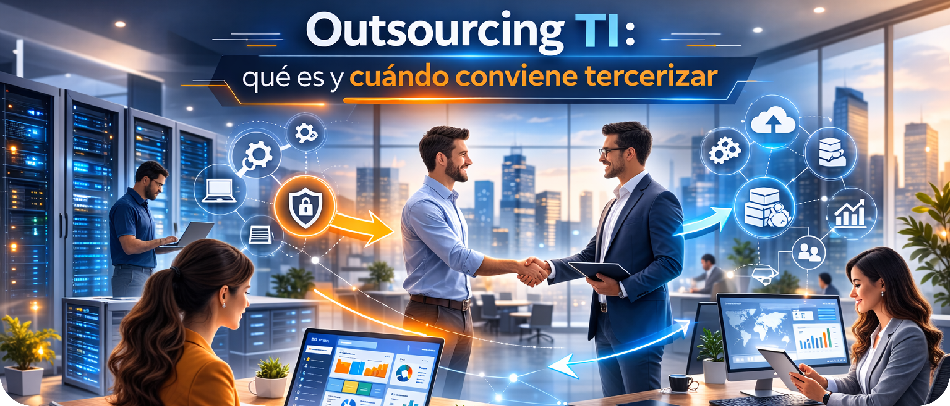 Outsourcing TI: qué es y cuándo conviene tercerizar