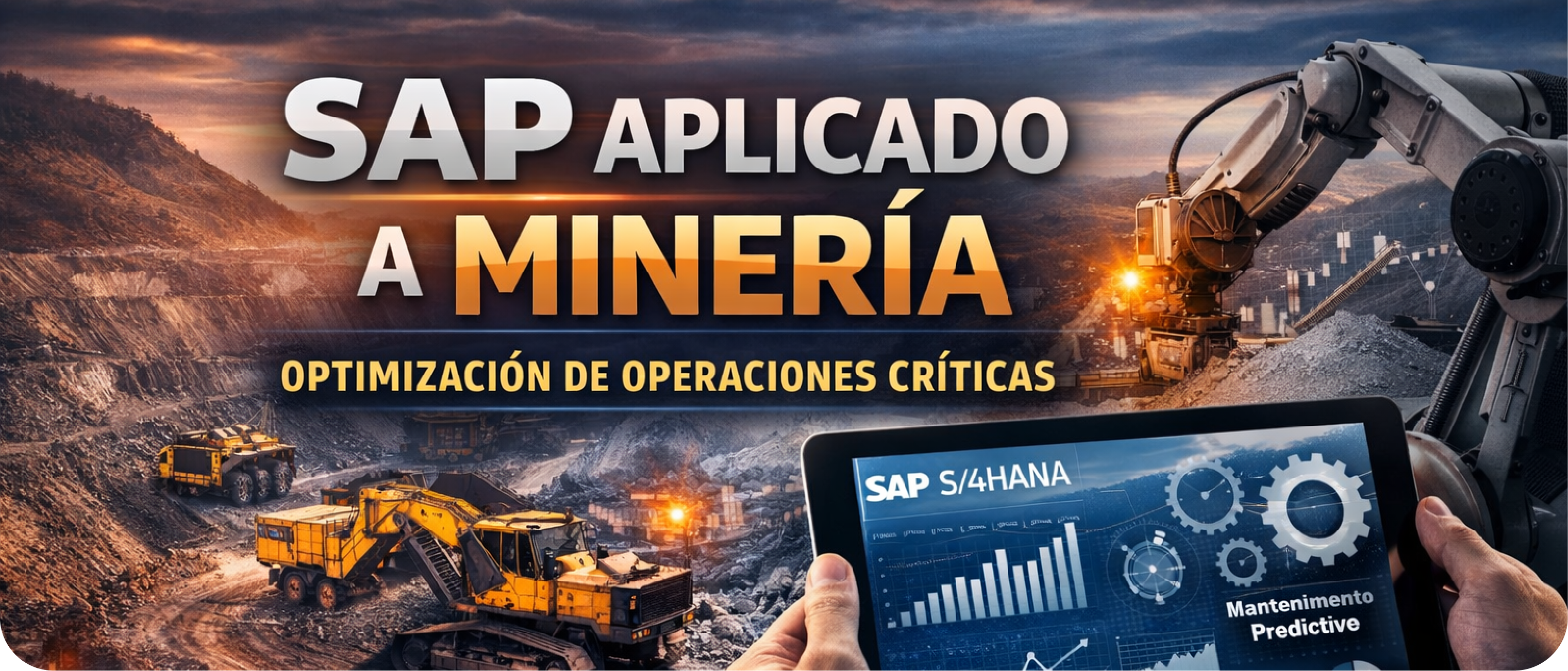 SAP aplicado a minería: optimización de operaciones críticas en entornos de alta complejidad