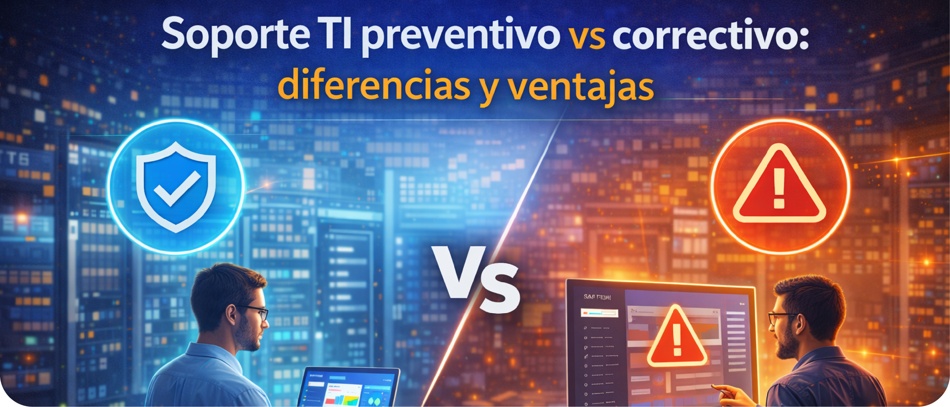 Soporte TI preventivo vs correctivo: diferencias y ventajas