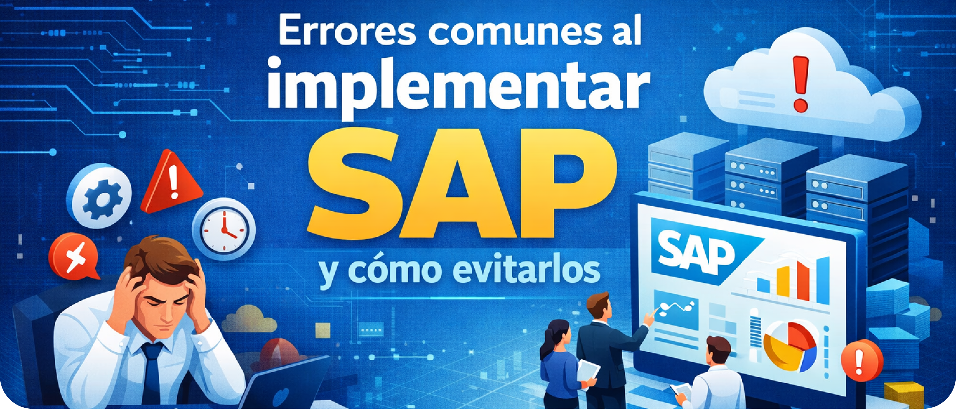 Errores comunes al implementar SAP y cómo evitarlos