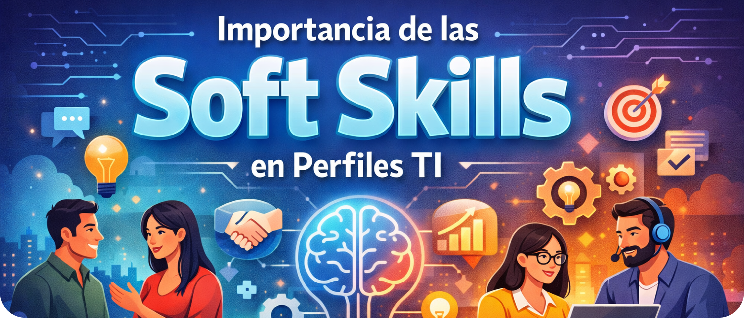 Importancia de las soft skills en perfiles TI
