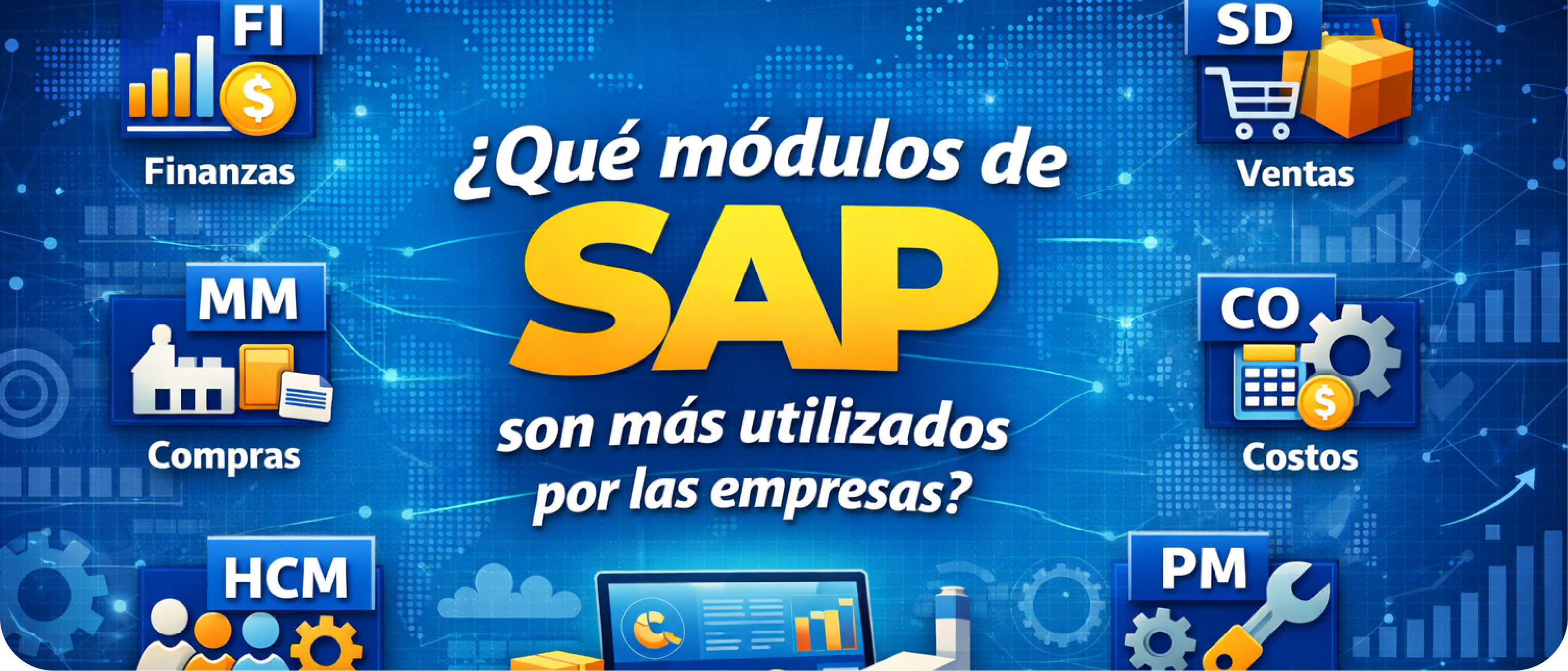 ¿Qué módulos de SAP son más utilizados por las empresas?