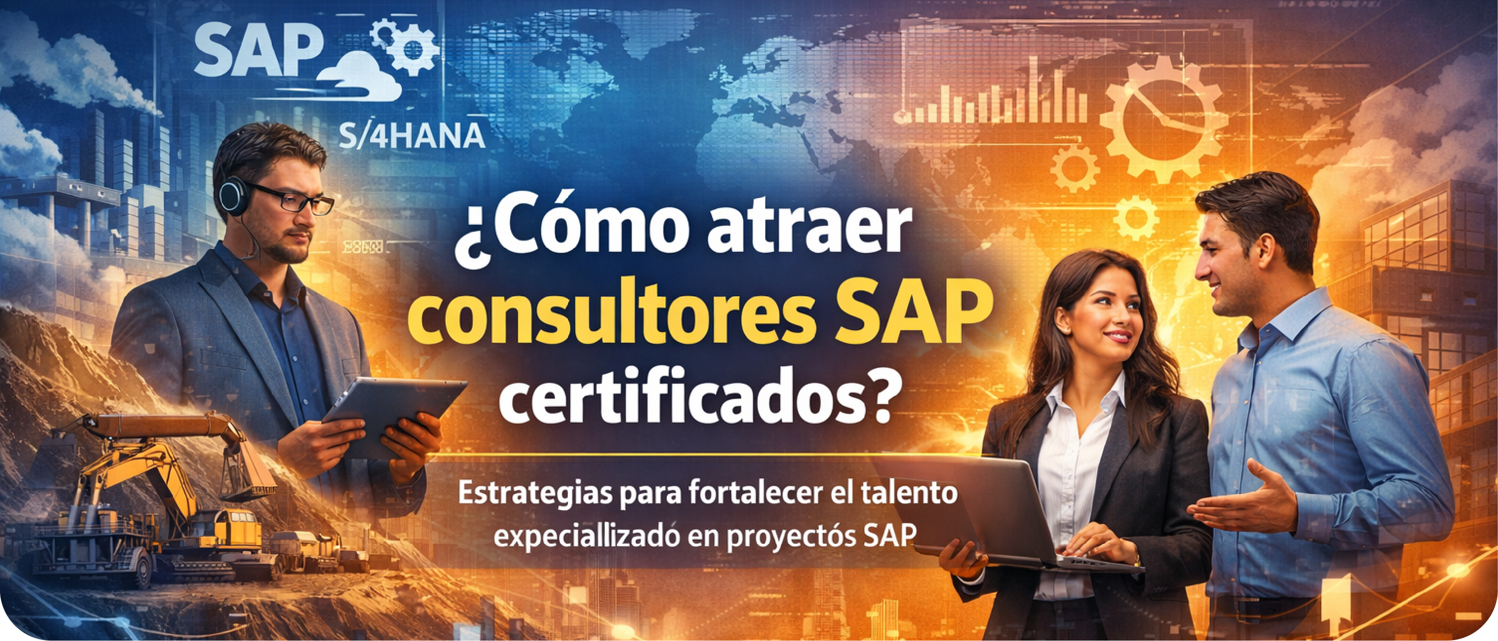 ¿Cómo atraer consultores SAP certificados? Estrategias para fortalecer el talento especializado en proyectos SAP