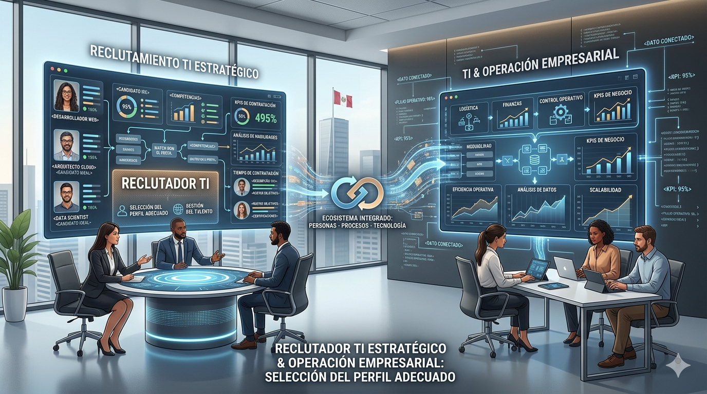 Reclutador TI: qué hace y cómo encontrar el perfil ideal en Perú