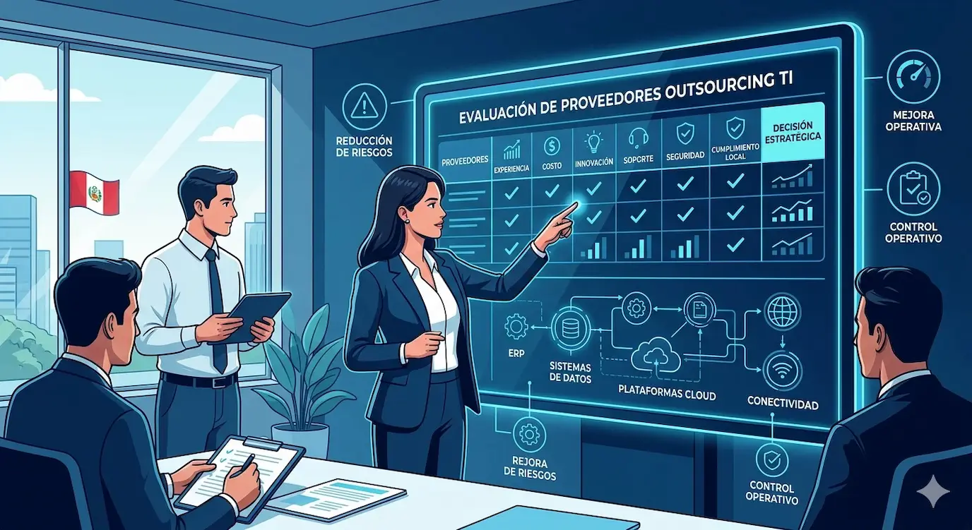 Cómo elegir un proveedor de outsourcing TI en Perú para tu empresa