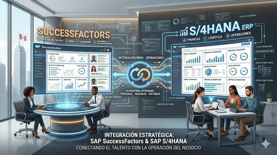 SAP SuccessFactors y SAP S/4HANA: ¿son lo mismo o se complementan en Perú?