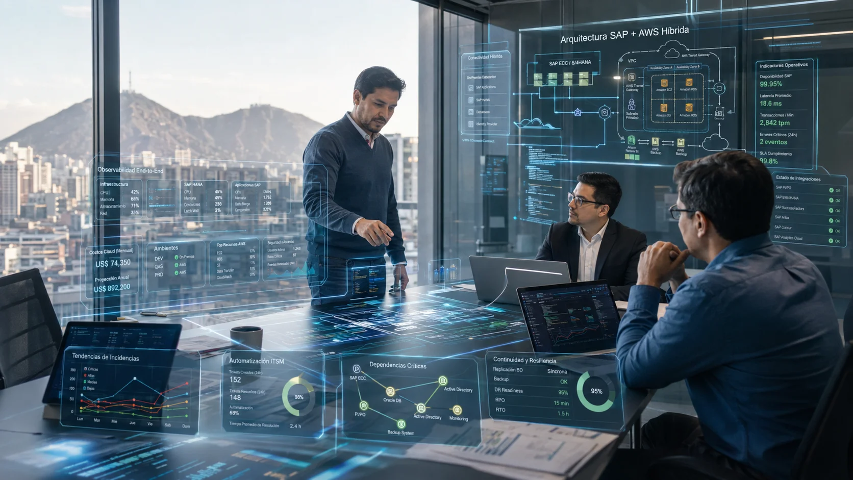 AWS SAP en Perú: requisitos antes de mover tu entorno