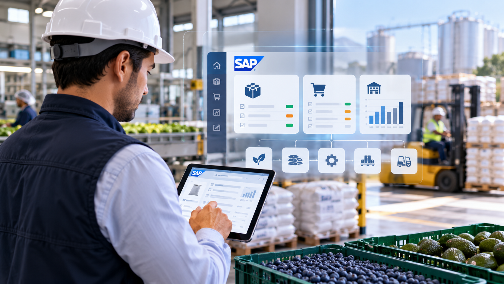 SAP MM en agroindustria: cómo conectar insumos, repuestos e inventarios con la producción
